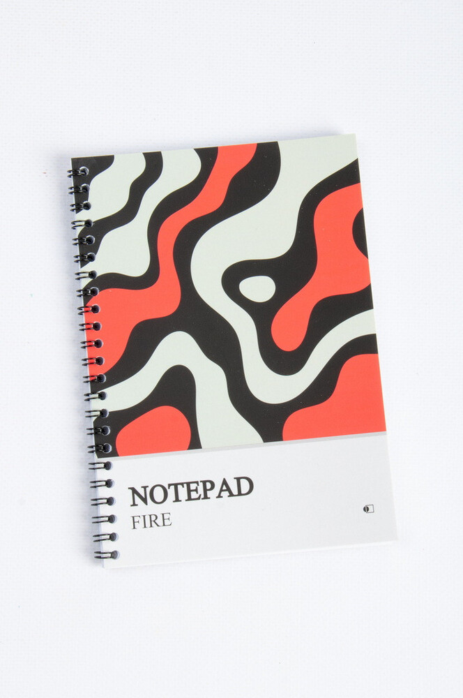 Блокнот АртПринт на спіралі А5 NOTEPAD 48 аркушів в клітинку, м`яка обкладинка Бл-48-А5#/Пр. Фото 4