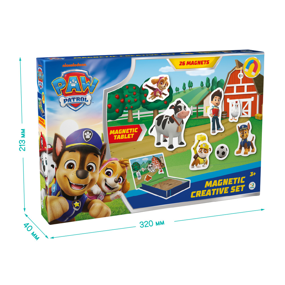 DoDo Магнітна гра з планшеткою Paw Patrol - Пригоди на фермі 200639. Фото 7
