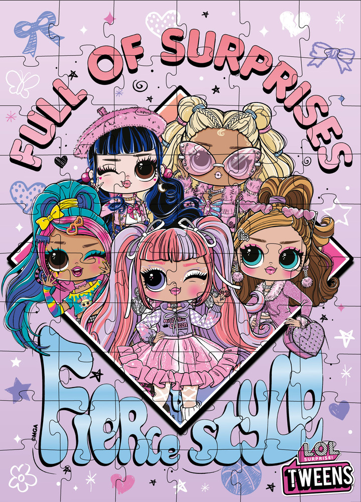Пазли Ideyka 60 елементів - L.O.L. Surprise! Tweens Fierce Style LP60-003