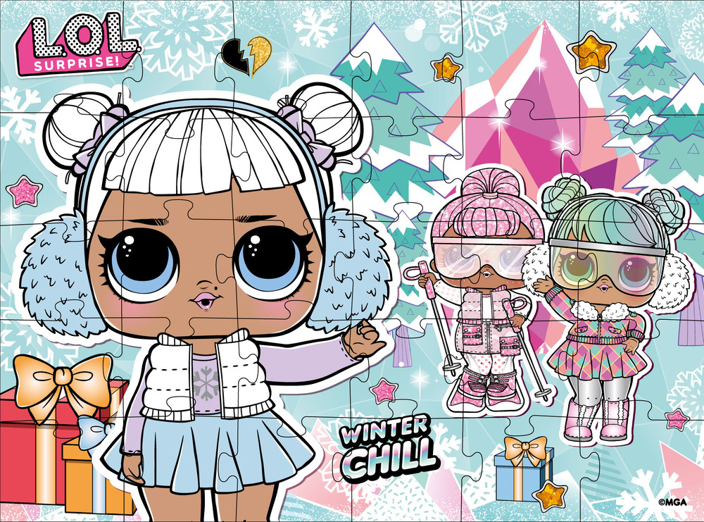 Пазли Ideyka 30 елементів - L.O.L Surprise! Winter Chill LP30-004