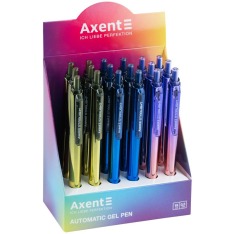 Ручка Axent гелева автоматична Starlight, синя AG1127-02-A