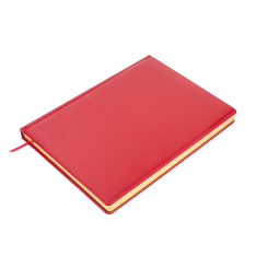 Щоденник недатований Buromax BRAVO зі штучної шкіри A4 336 сторінок червоний BM.20970-05. Фото 2