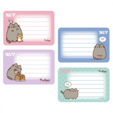 Наліпки на зошити Yes Pusheen 8 шт/уп 955505. Фото 2