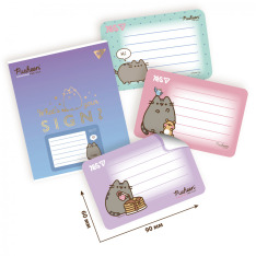 Наліпки на зошити Yes Pusheen 8 шт/уп 955505. Фото 4