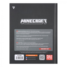 Щоденник шкільний Yes твердий Minecraft А5 40 аркушів 911664. Фото 8