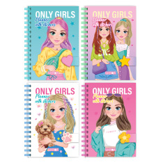 Блокнот для дівчаток "Only Girls Planner". Мікс