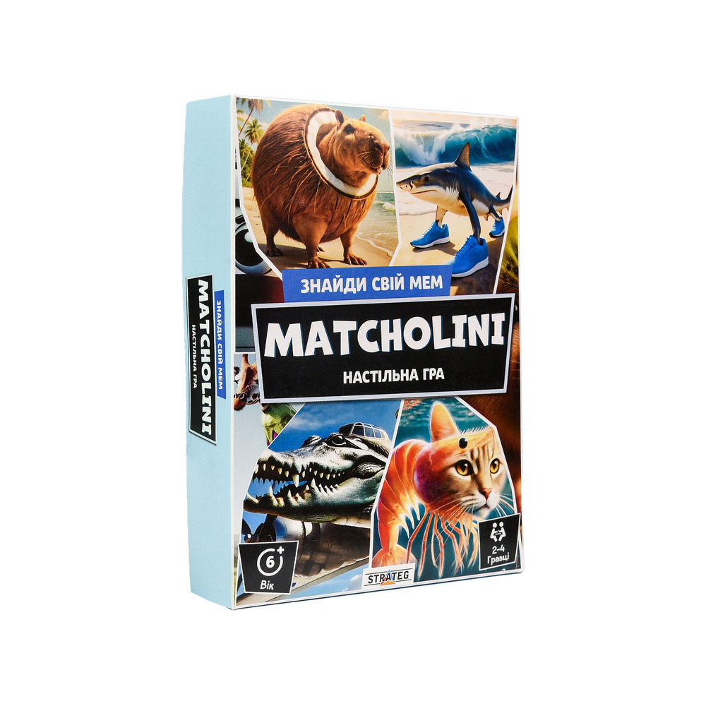 Настільна гра Strateg - MATCHOLINI (Мачоліні) 30919