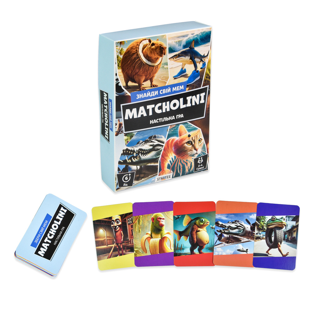Настільна гра Strateg - MATCHOLINI (Мачоліні) 30919. Фото 2
