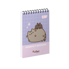 Зошит для записів Yes Pusheen:Purrfect Weekend одинарна спіраль А7/80 аркушів 152506