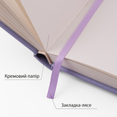 Скетчбук SANTI для графіки 12х12см 100 аркушів тверда обкладинка PU 110г/м2 фіолетовий 743188. Фото 3