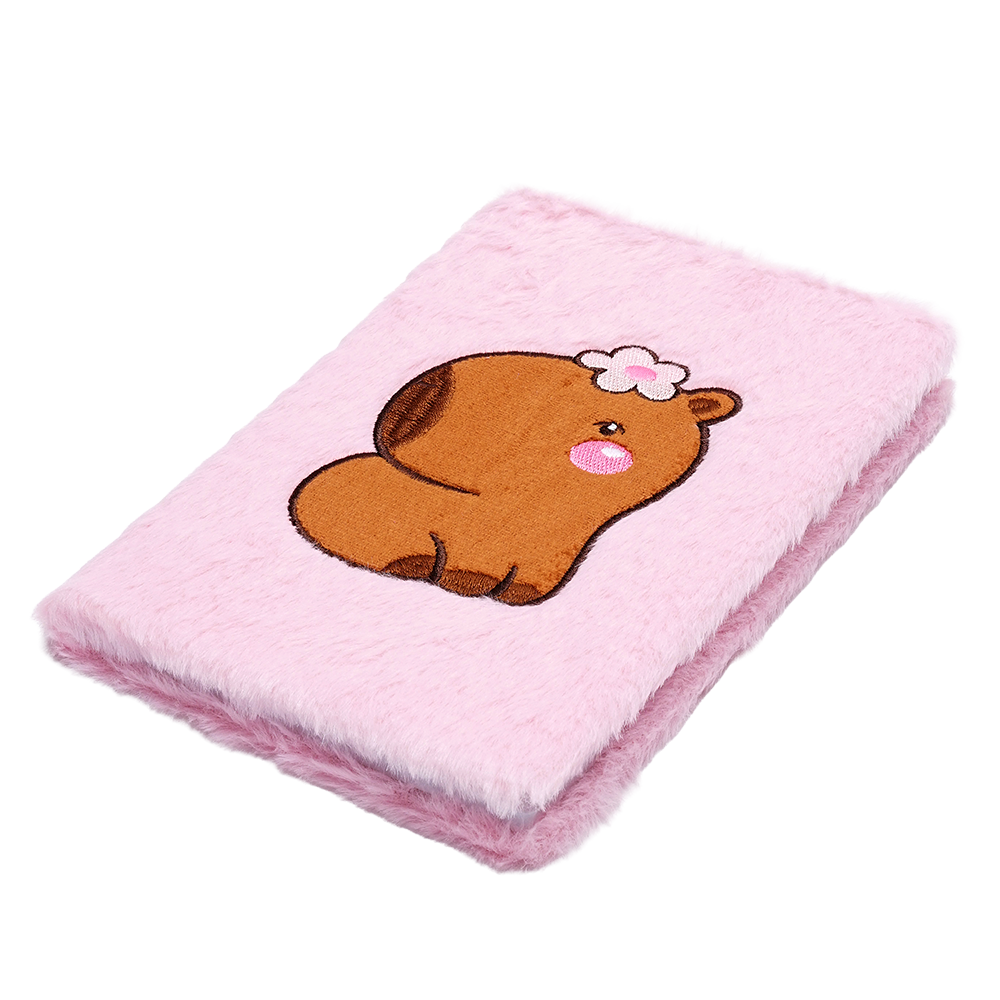 Блокнот ZiBi плюшевий CAPYBARA 8 А5 80 аркушів клітинка ZB.700022. Фото 8