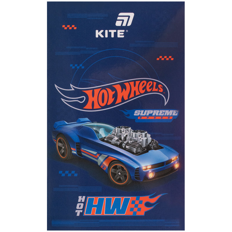 Блокнот-планшет Kite Hot Wheels HW26-195, A6, 50 аркушів, нелінований. Фото 3