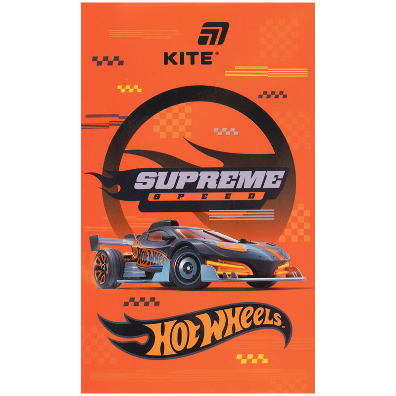 Блокнот-планшет Kite Hot Wheels HW26-195, A6, 50 аркушів, нелінований. Фото 9