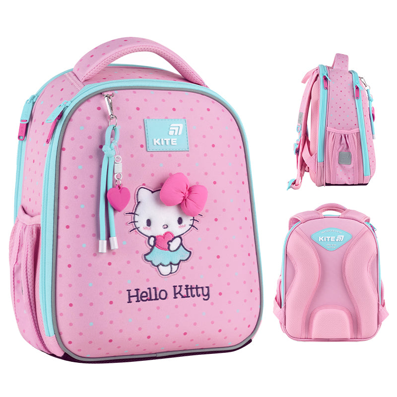 Шкільний набір Kite Education Hello Kitty (рюкзак, пенал, сумка) SET_HK26-555S-1. Фото 2