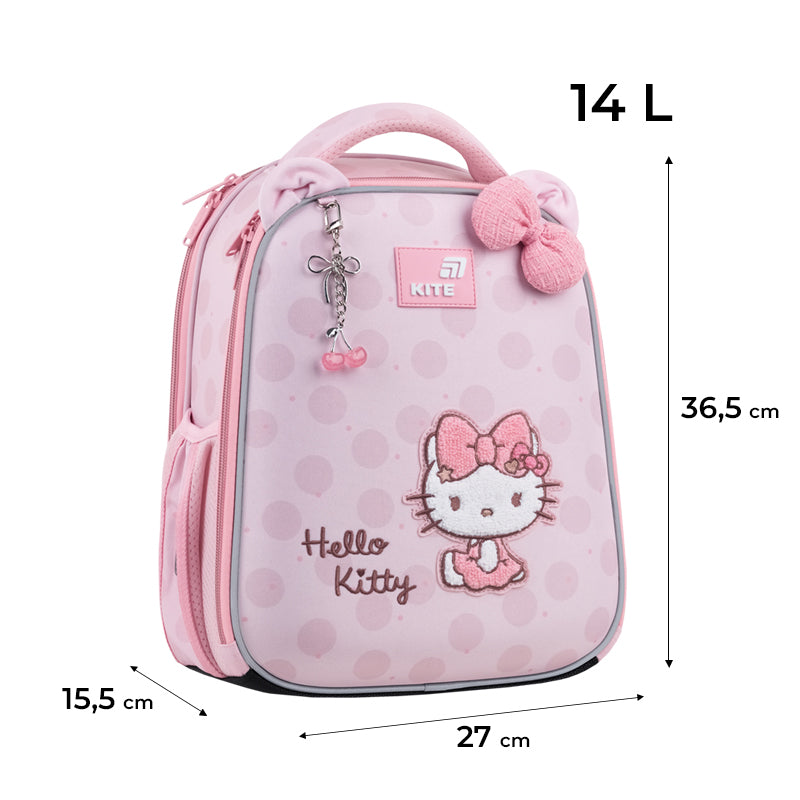 Шкільний набір Kite Education Hello Kitty (рюкзак, пенал, сумка) SET_HK26-555S-2. Фото 4