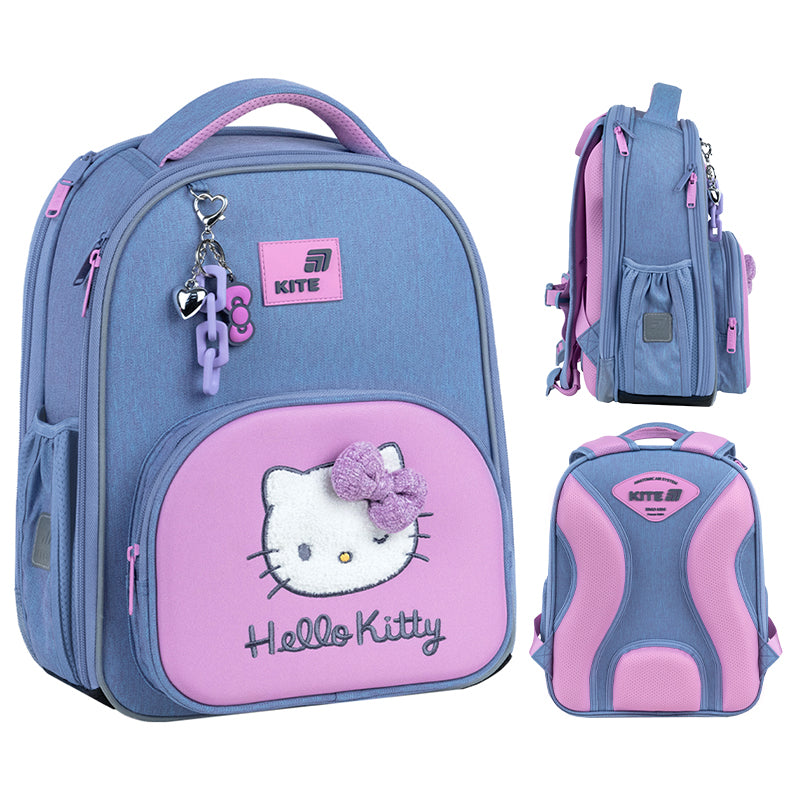 Шкільний набір Kite Education Hello Kitty (рюкзак, пенал, сумка) SET_HK26-556M. Фото 3