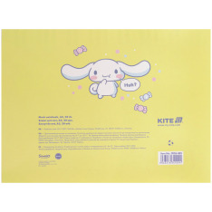 Зошит для нот Kite Cinnamoroll , А5, 20 аркушів. Фото 5