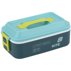 Ланчбокс Kite 1000 мл синій K25-1183-2