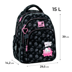 Шкільний набір Kite Education Hello Kitty (рюкзак, пенал, сумка) SET_HK26-763M. Фото 4