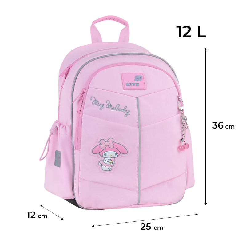 Шкільний набір Kite Education My Melody (рюкзак, пенал, сумка) SET_HK26-771S. Фото 4