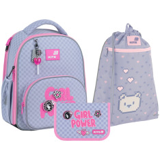 Шкільний набір Kite Education Girl's Power (рюкзак, пенал, сумка) SET_K26-556M-1