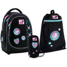 Шкільний набір Kite Education Pretty Kitty (рюкзак, пенал, сумка) SET_K26-724S-1