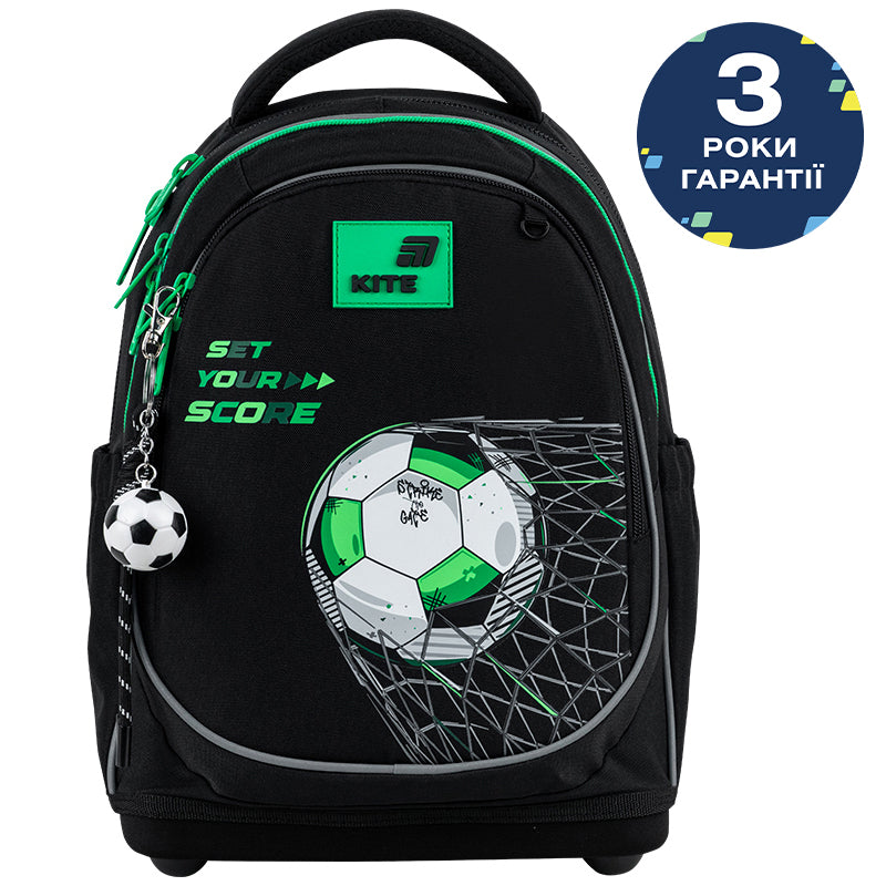 Шкільний набір Kite Education Football (рюкзак, пенал, сумка) SET_K26-724S-3. Фото 2