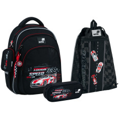 Шкільний набір Kite Education Studio Petseed Racer (рюкзак, пенал, сумка) SET_K26-763S-2