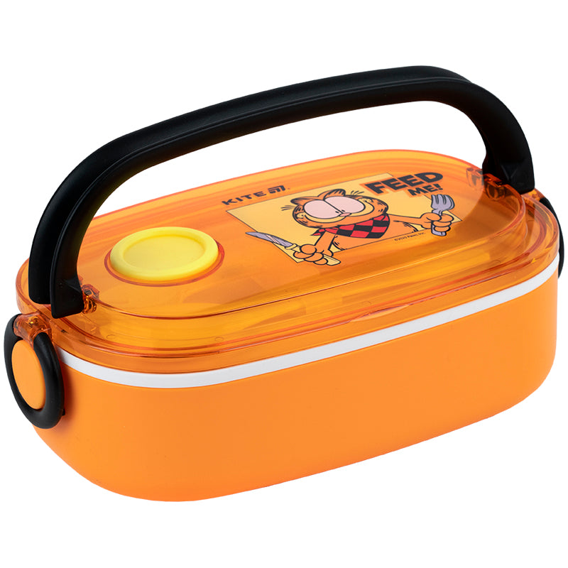 Ланчбокс Kite Garfield GF25-1180, 900 мл, помаранчевий. Фото 8