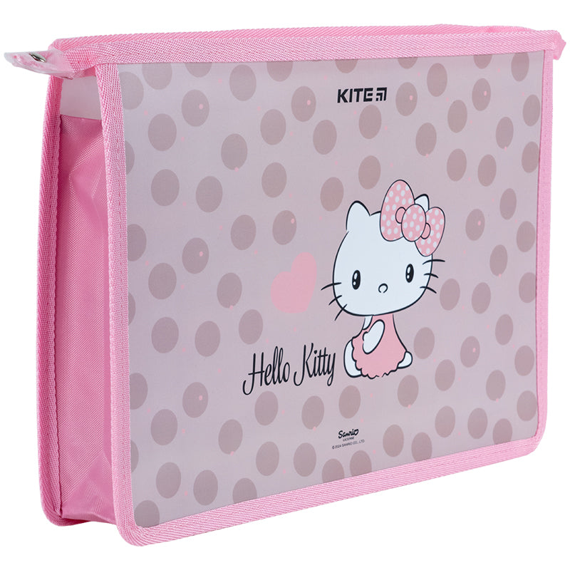 Папка на блискавці Kite A4+, Hello Kitty HK24-428