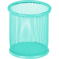 Підставка для ручок Kite Classic кругла 80х80х100мм, металева, бірюзова K22-2110-16