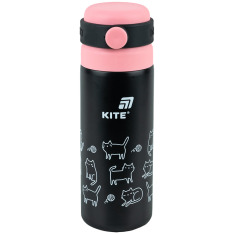 Термос Kite K25-1222-3, 500 мл, чорний