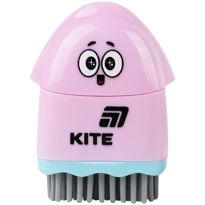 Точилка Kite K25-365 Faces, з контейнером та гумкою асорті (24 шт). Фото 3