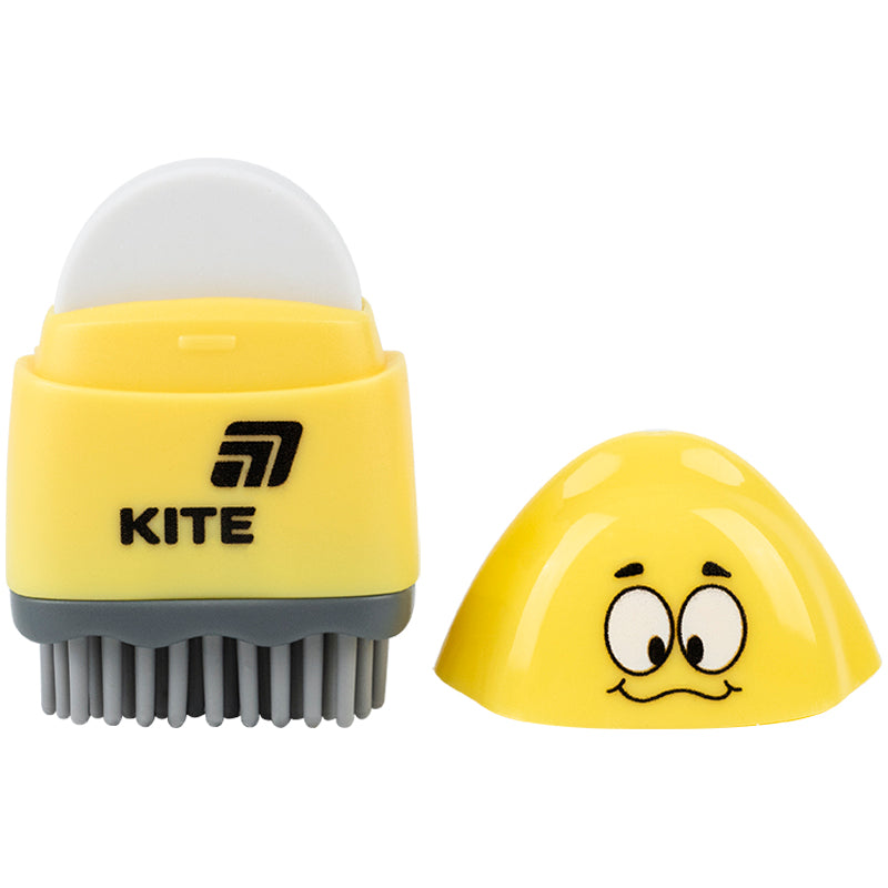 Точилка Kite K25-365 Faces, з контейнером та гумкою асорті (24 шт). Фото 7