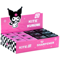 Точилка Kite з контейнером прямокутна Kuromi HK25-116-2 (24шт)