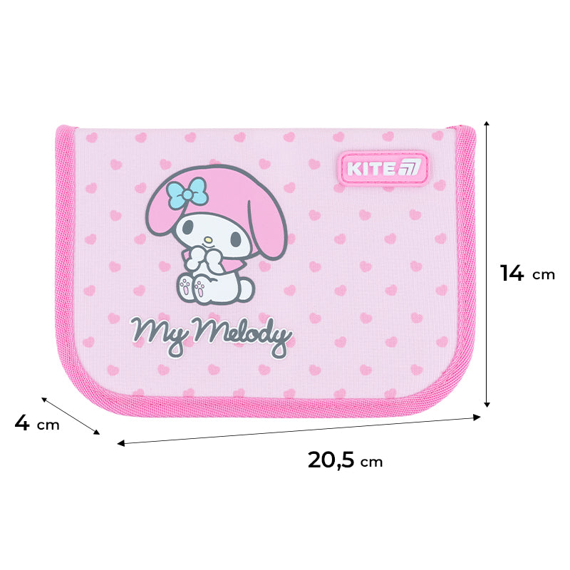 Пенал без наповнення Kite Hello Kitty HK26-621-3, 1 відділення, 1 відворот. Фото 2