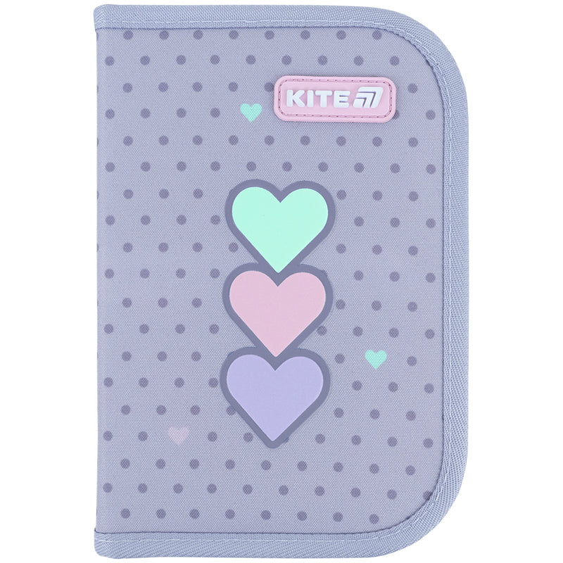 Пенал без наповнення Kite Lovely K26-621-3, 1 відділення, 1 відворот. Фото 3