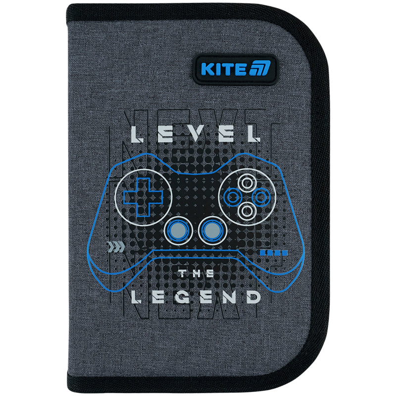 Пенал без наповнення Kite Level UP K26-622-6, 1 відділення, 2 відвороти. Фото 3