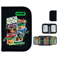 Пенал з наповненням Kite Ninja Turtles NT26-622H, 1 відділення, 2 відвороти