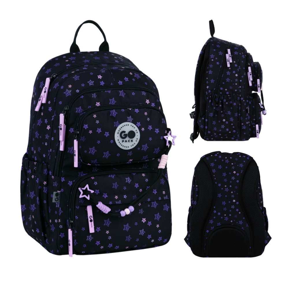 Рюкзак шкільний GoPack Education Stars GO26-120M-1