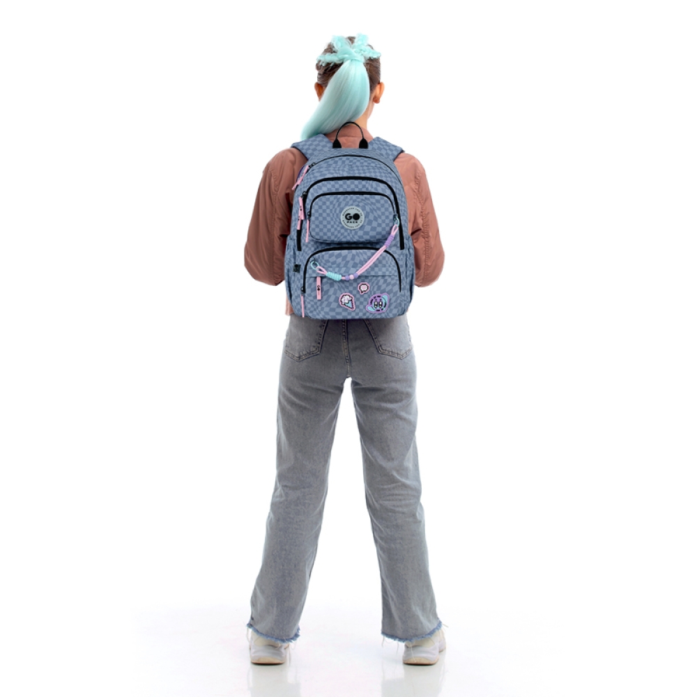 Рюкзак шкільний GoPack Education Pixel Mood GO26-120M-2. Фото 19