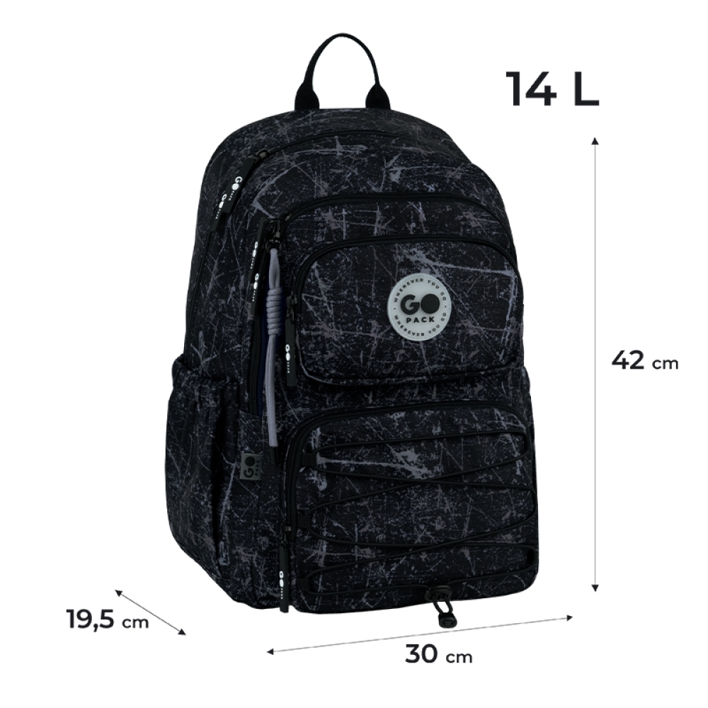 Рюкзак шкільний GoPack Education Shadow GO26-120M-3. Фото 2