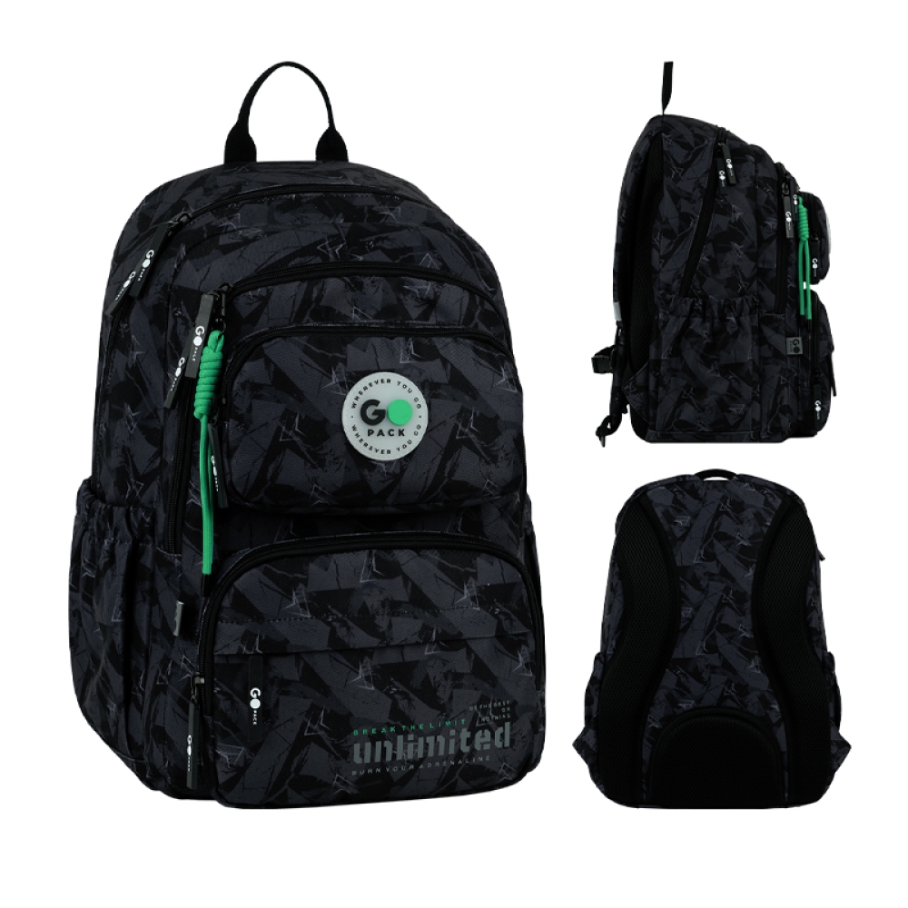 Рюкзак шкільний GoPack Education Unlimited GO26-120M-4