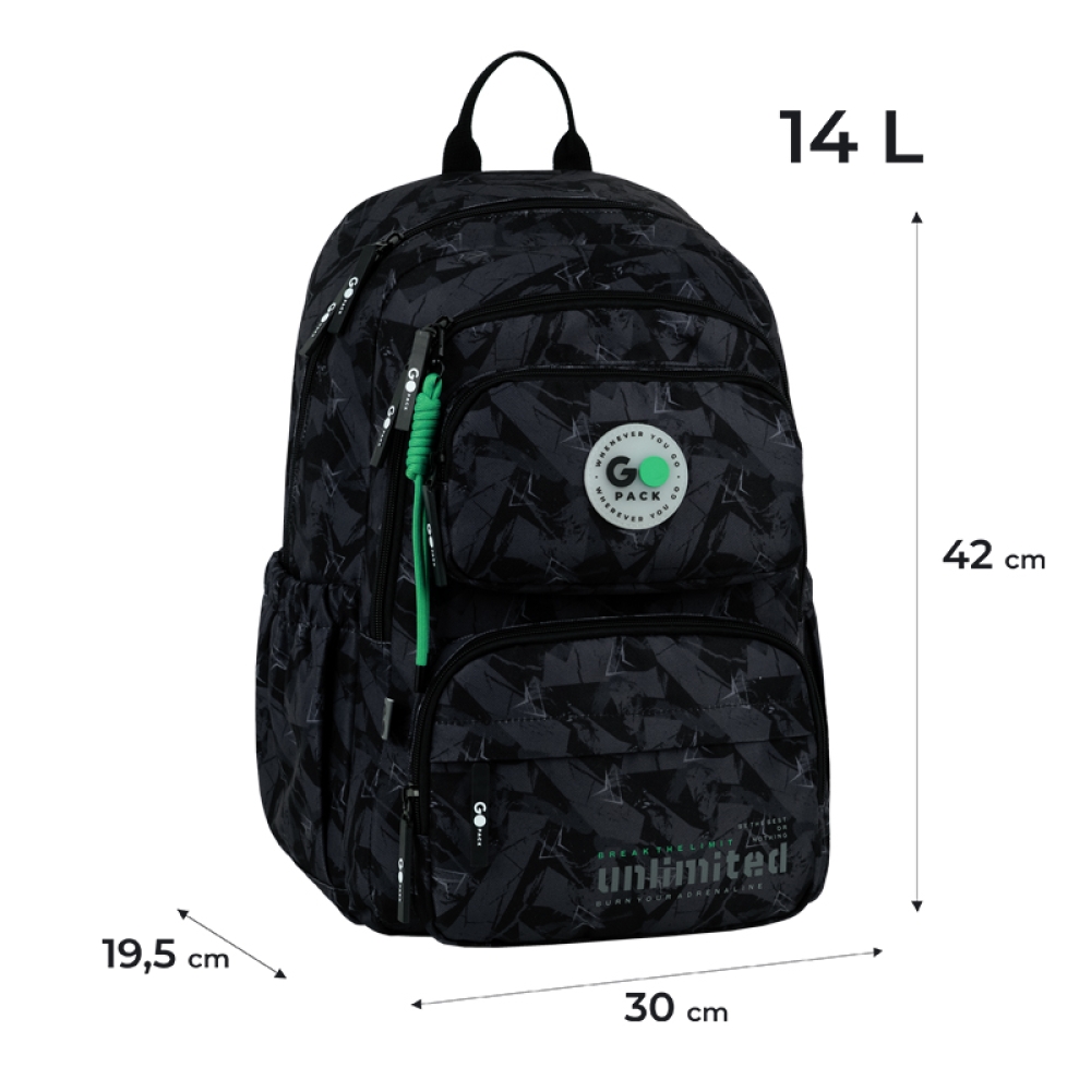 Рюкзак шкільний GoPack Education Unlimited GO26-120M-4. Фото 2