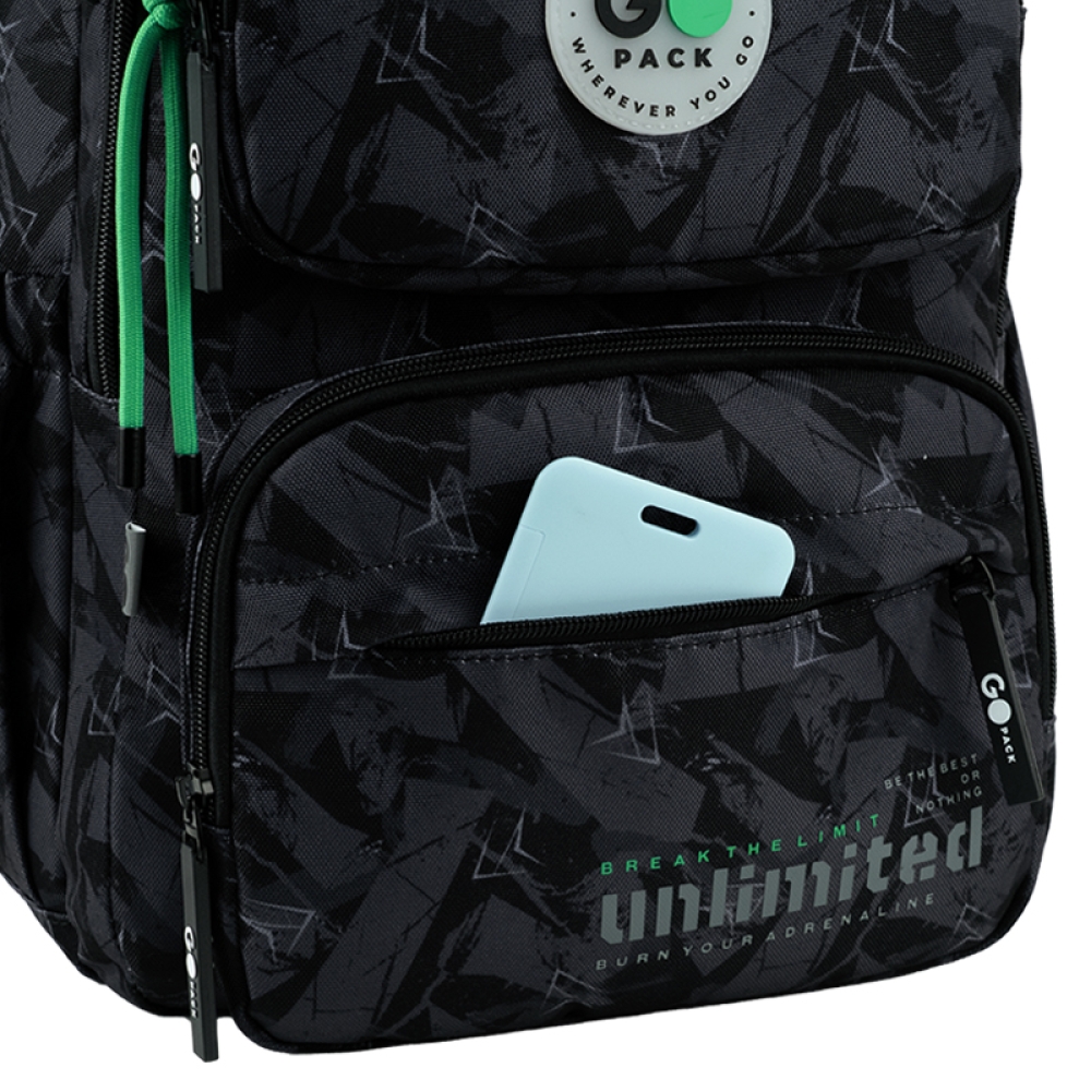 Рюкзак шкільний GoPack Education Unlimited GO26-120M-4. Фото 9