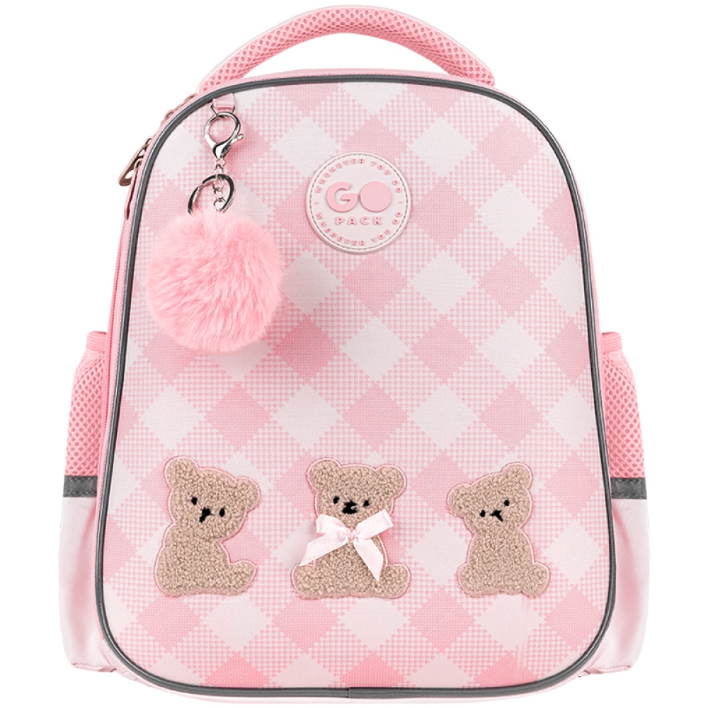Рюкзак шкільний напівкаркасний GoPack Education Teddy Bears GO26-165S-1. Фото 3