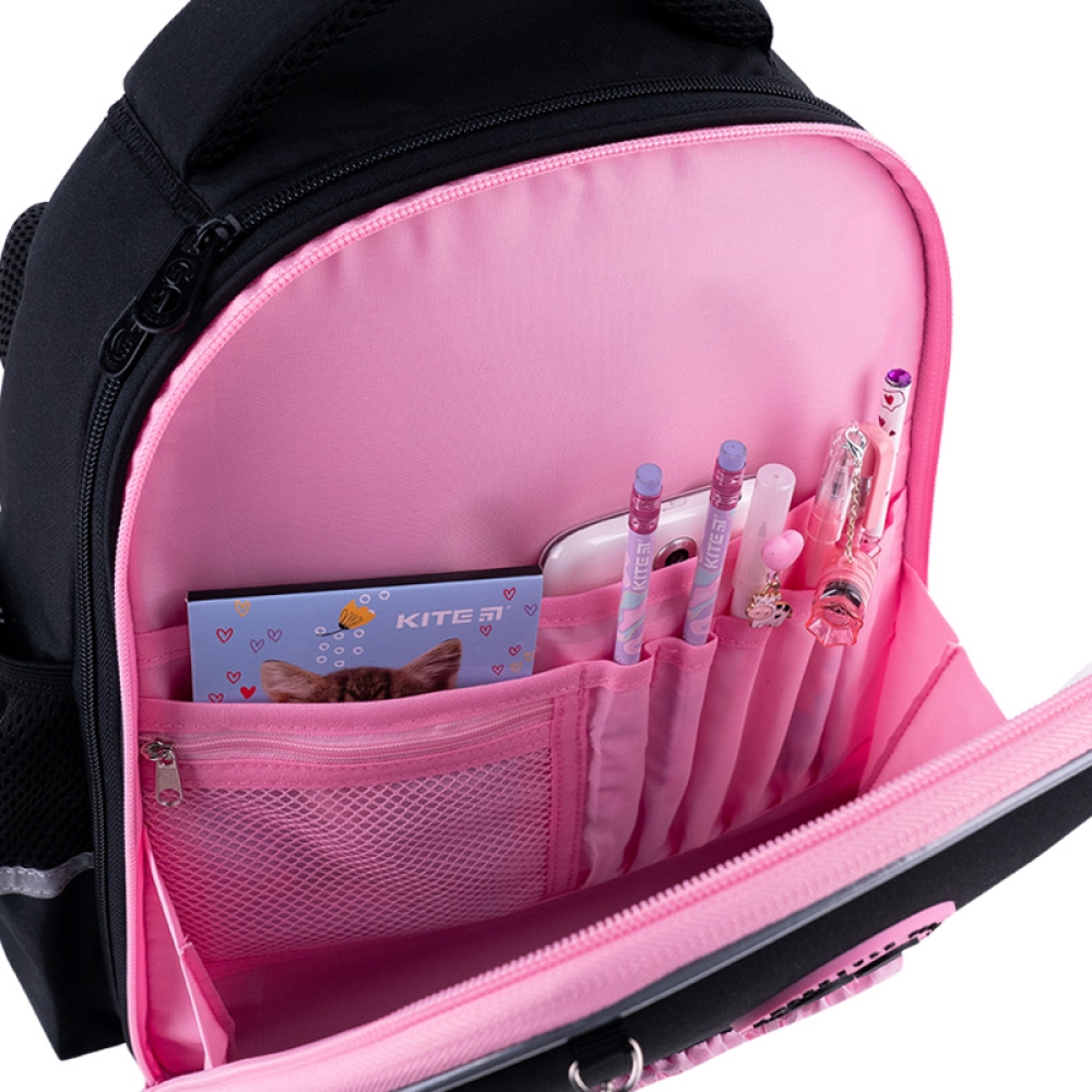 Рюкзак шкільний напівкаркасний GoPack Education Heart GO26-165S-2. Фото 10