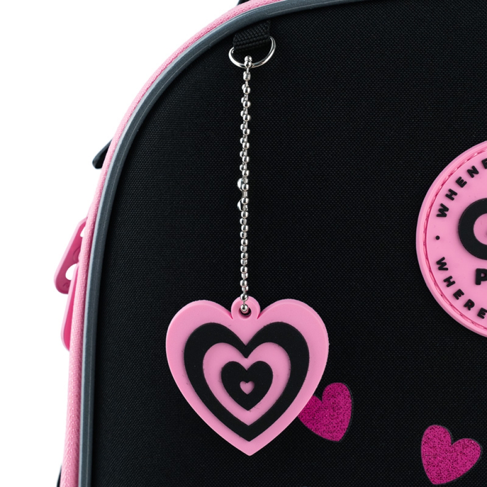 Рюкзак шкільний напівкаркасний GoPack Education Heart GO26-165S-2. Фото 14