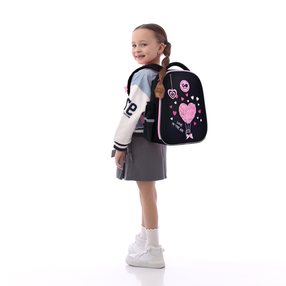 Рюкзак шкільний напівкаркасний GoPack Education Heart GO26-165S-2. Фото 15