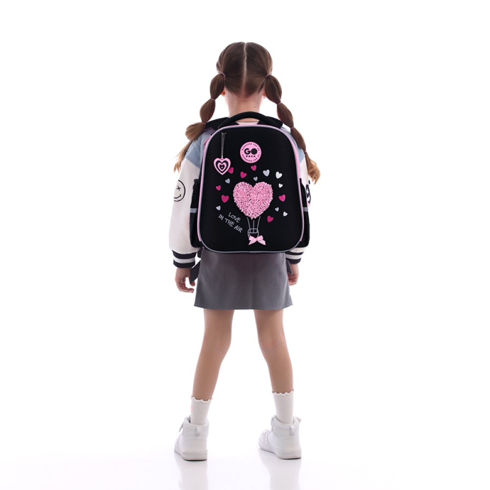 Рюкзак шкільний напівкаркасний GoPack Education Heart GO26-165S-2. Фото 16